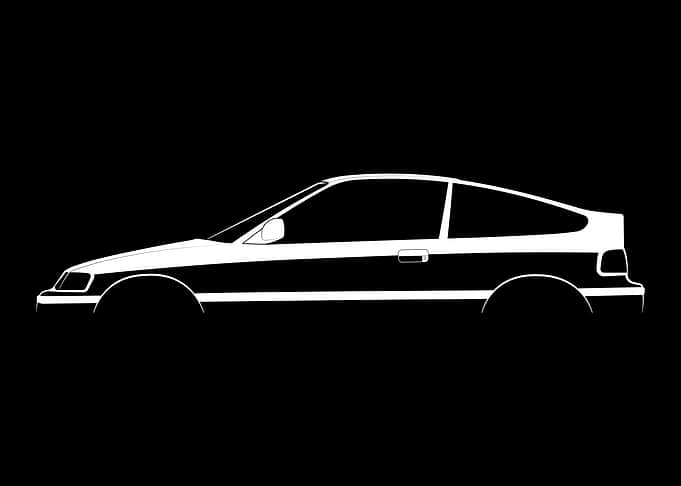 CR-X (1987) Silhouette