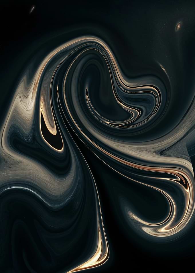 Abstract Swirling Art
