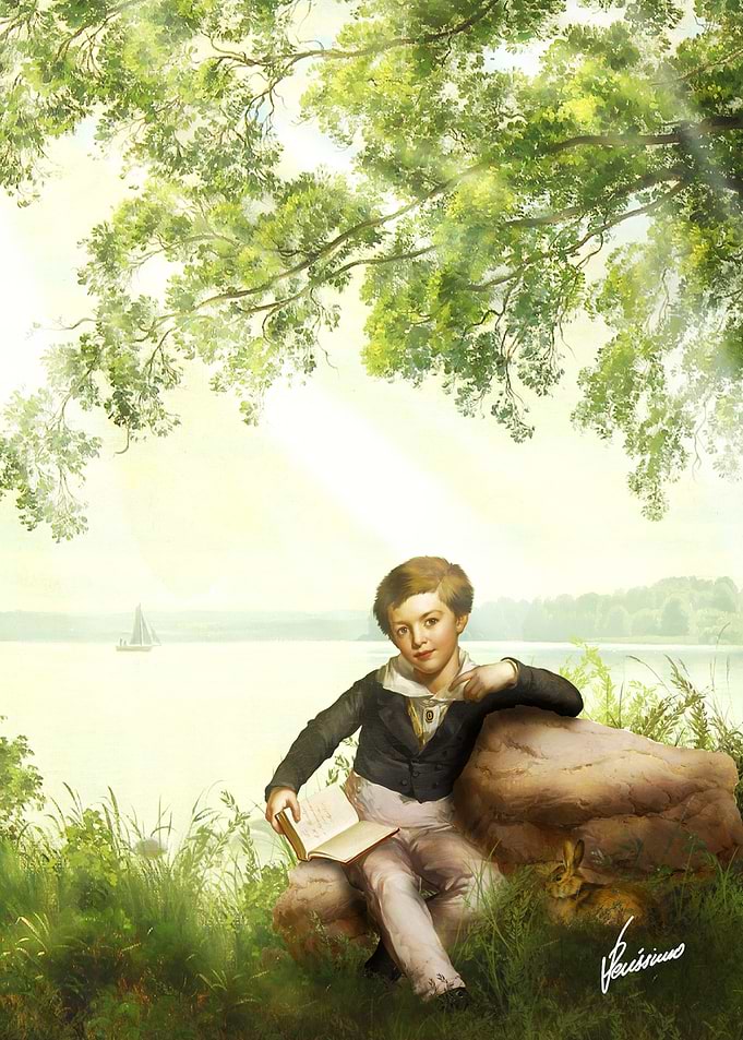 Reading by the Lake