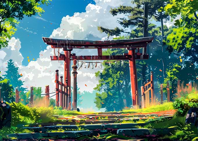 Japanese Torii Gate