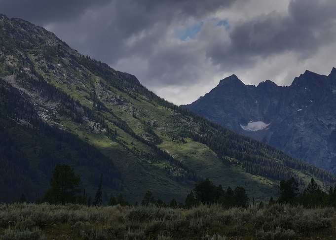 Mountain Range Landscape