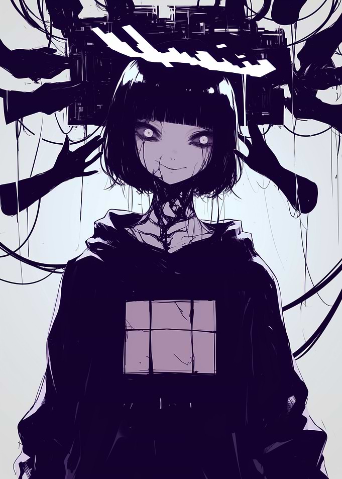 Cyberpunk Anime Girl