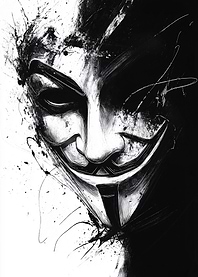 Anonymous Mask Art Vendetta
