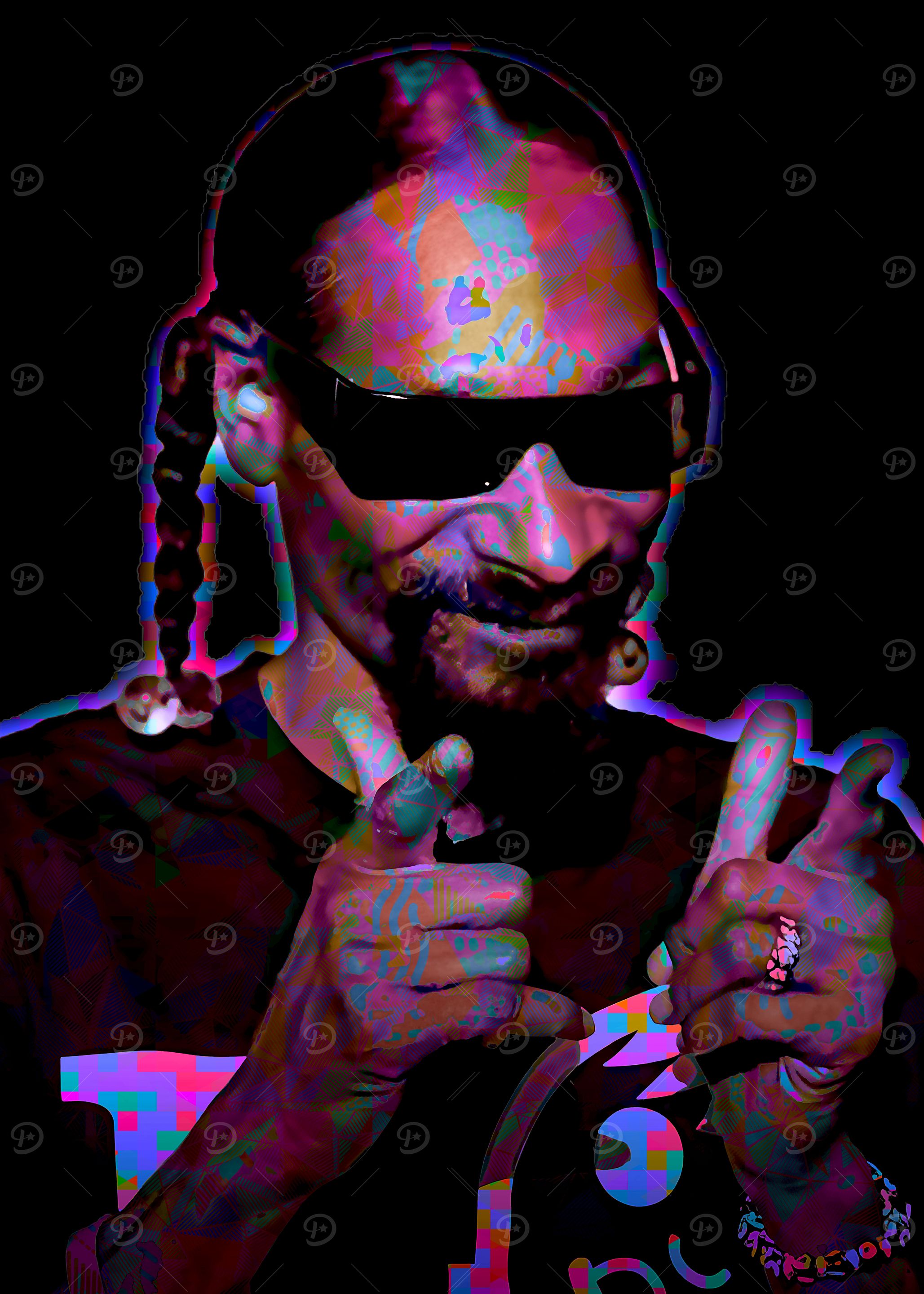 Snoop Dogg Digital Art