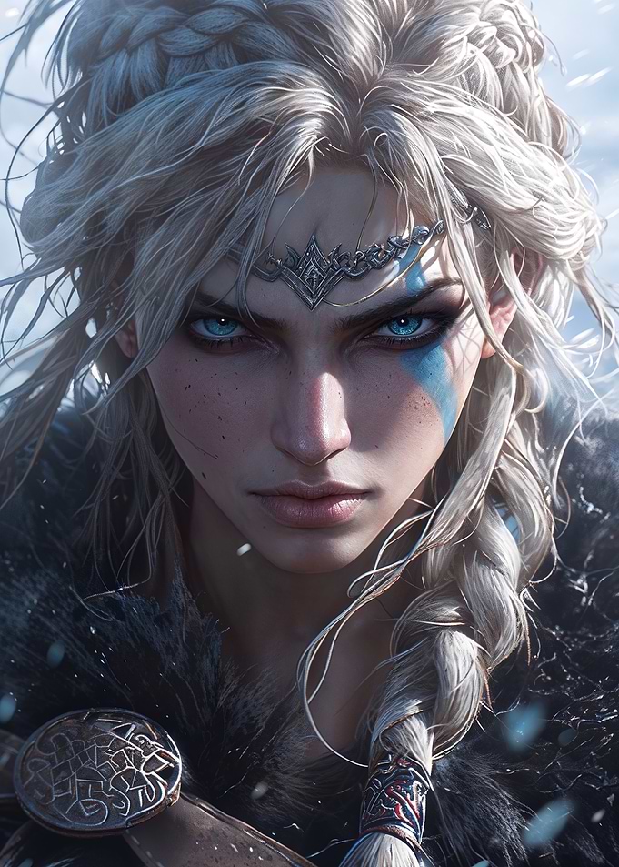 Valkyrie Warrior Portrait