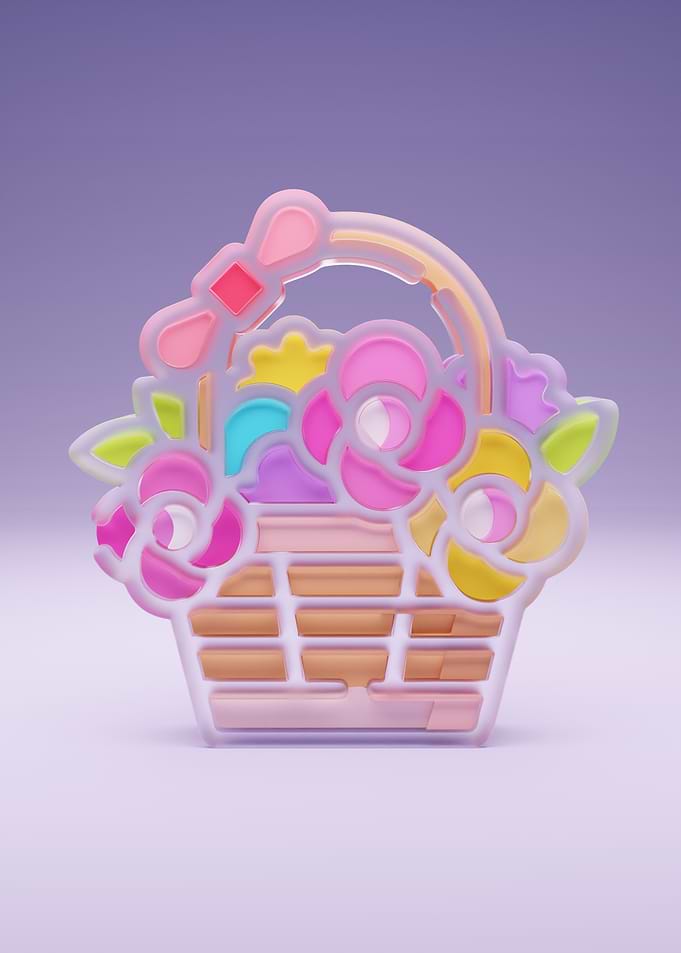 Floral Basket Icon