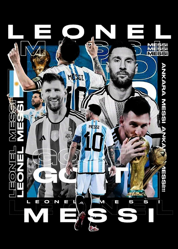 Lionel Messi Collage