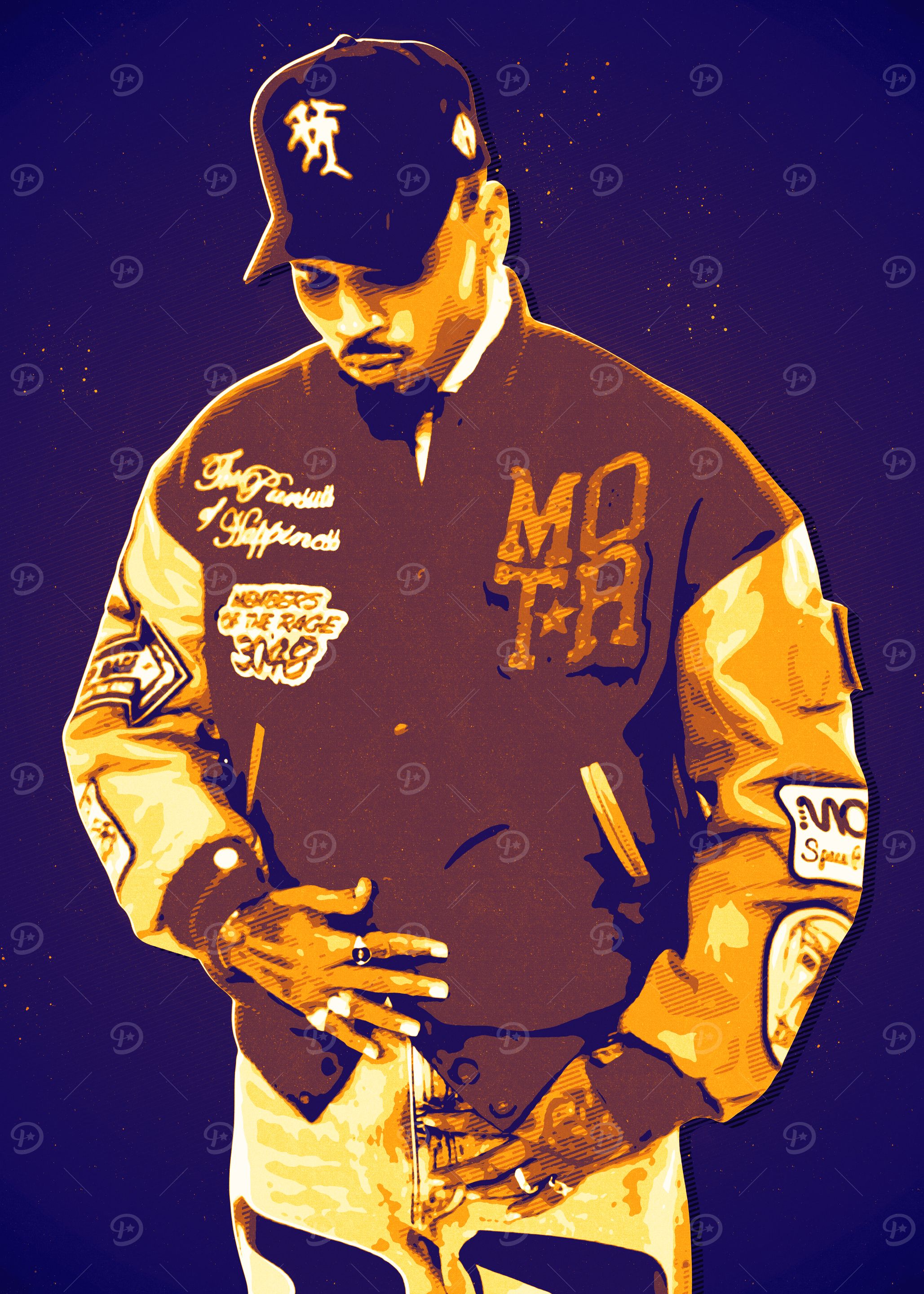Chris Brown Portrait
