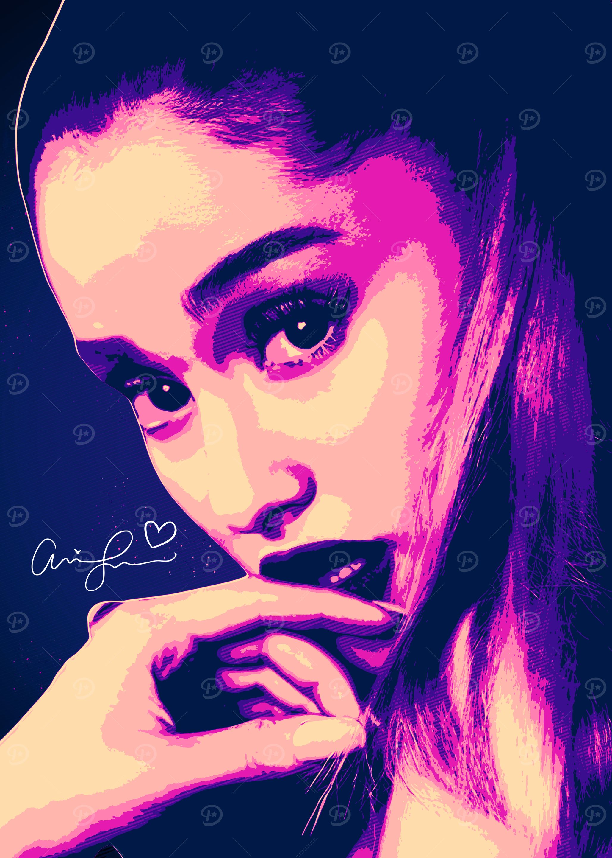 Ariana Grande pop art