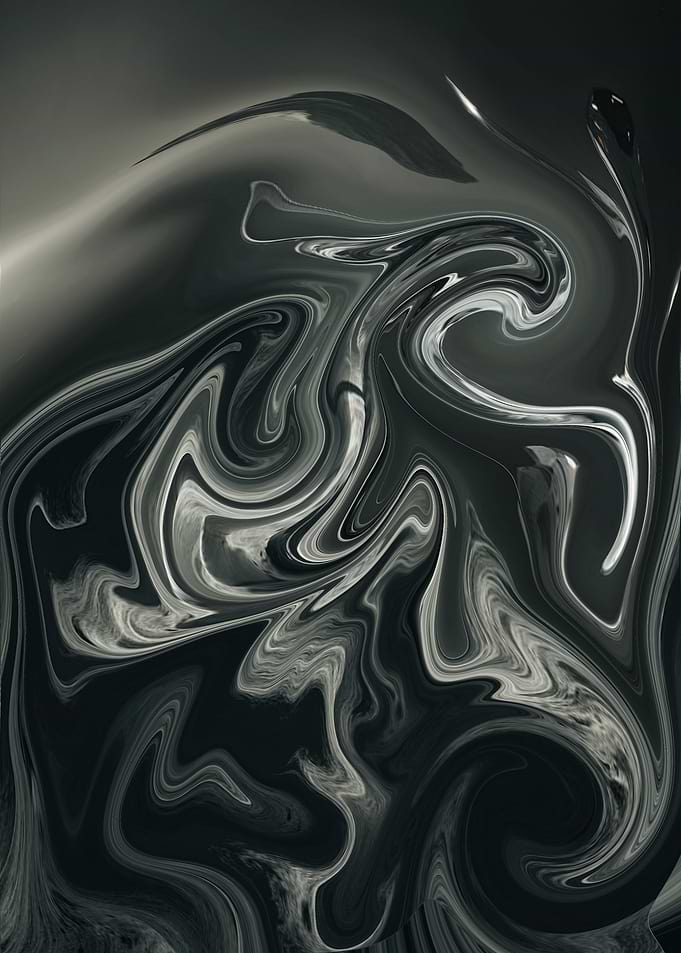 Abstract Swirling Marble