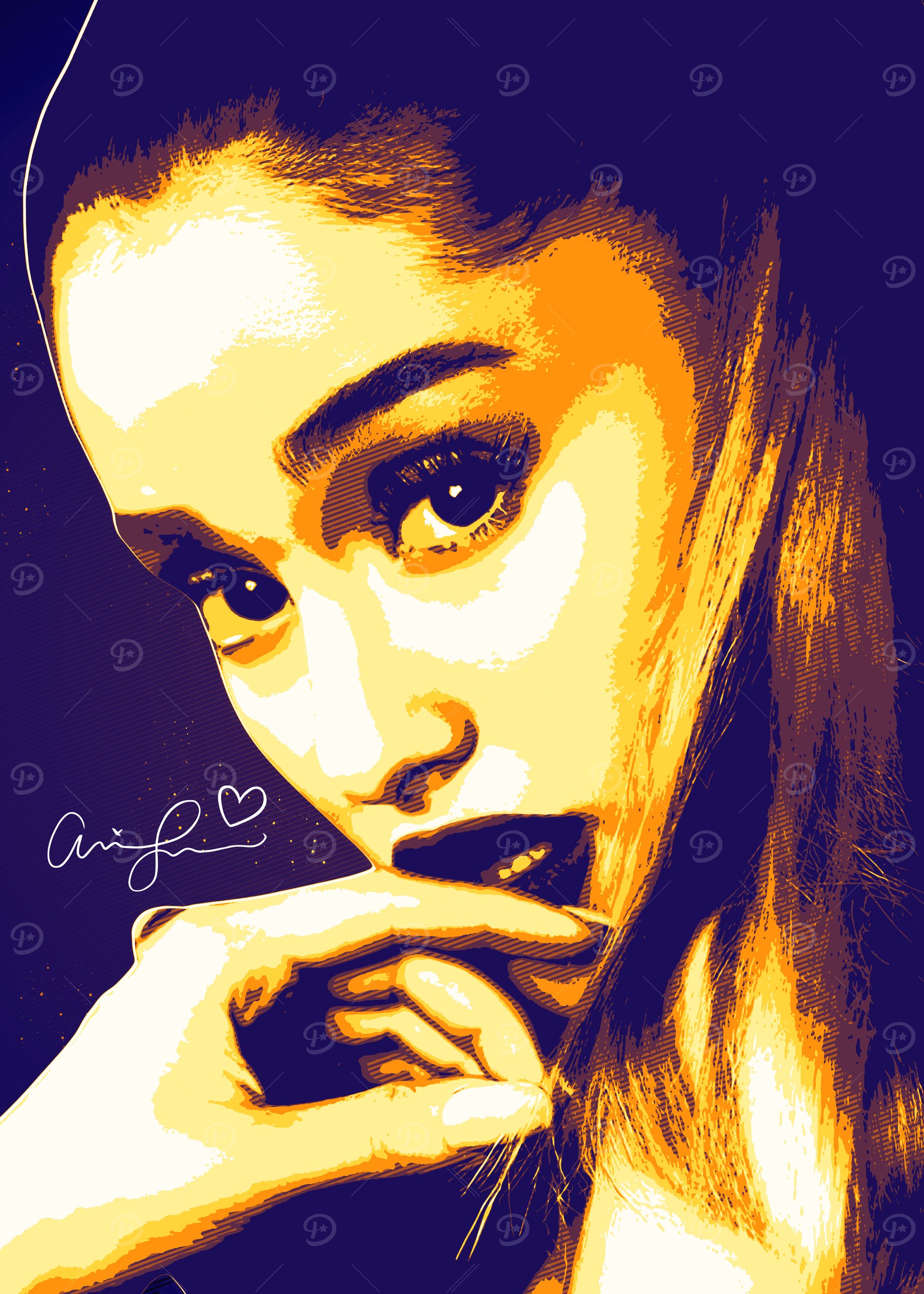 Ariana grande retro 80s