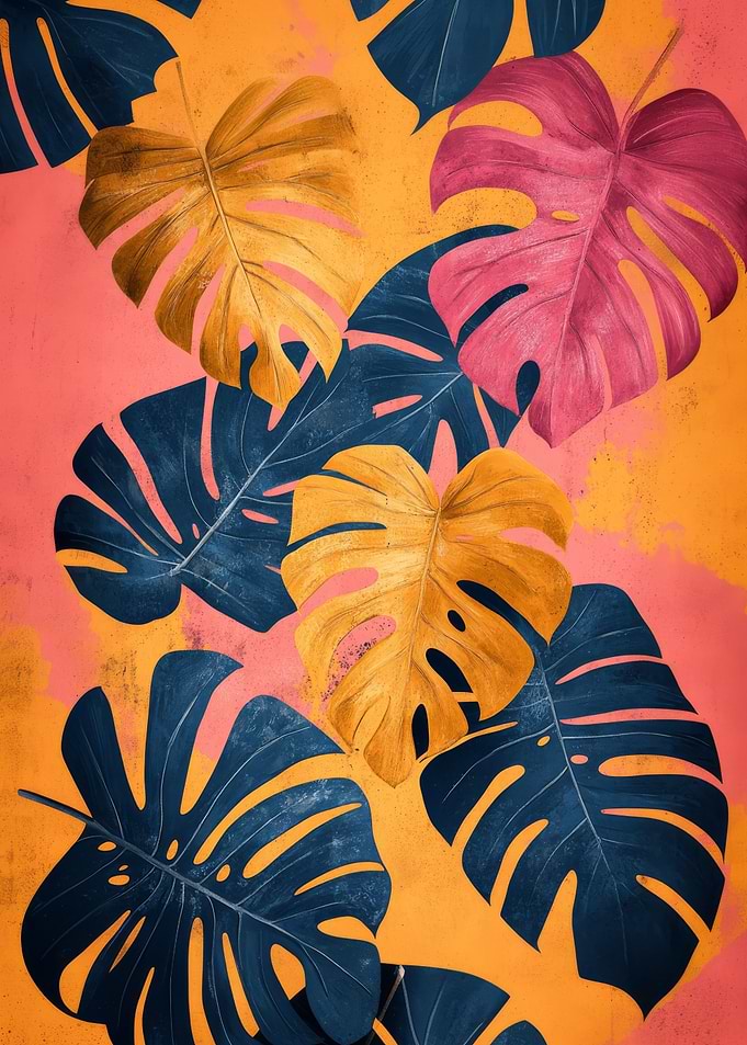 Tropical Leaf Pattern