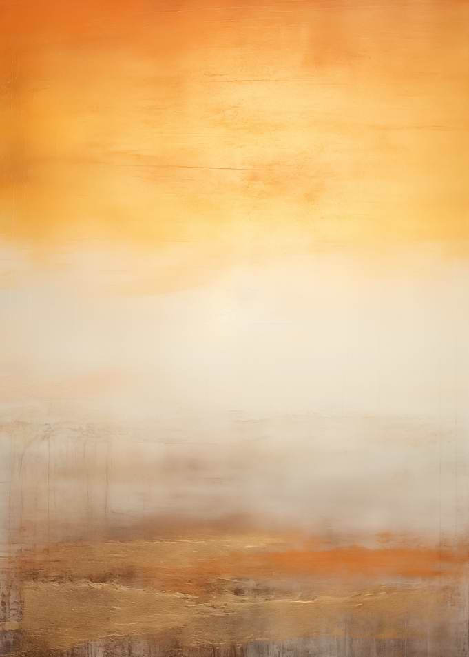 Golden Sunset Abstract