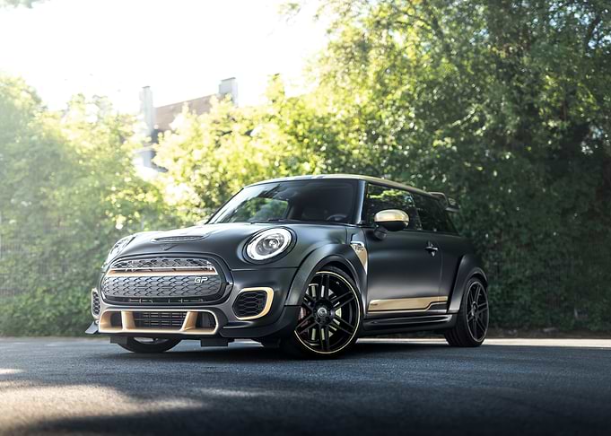 Black Mini Cooper GP