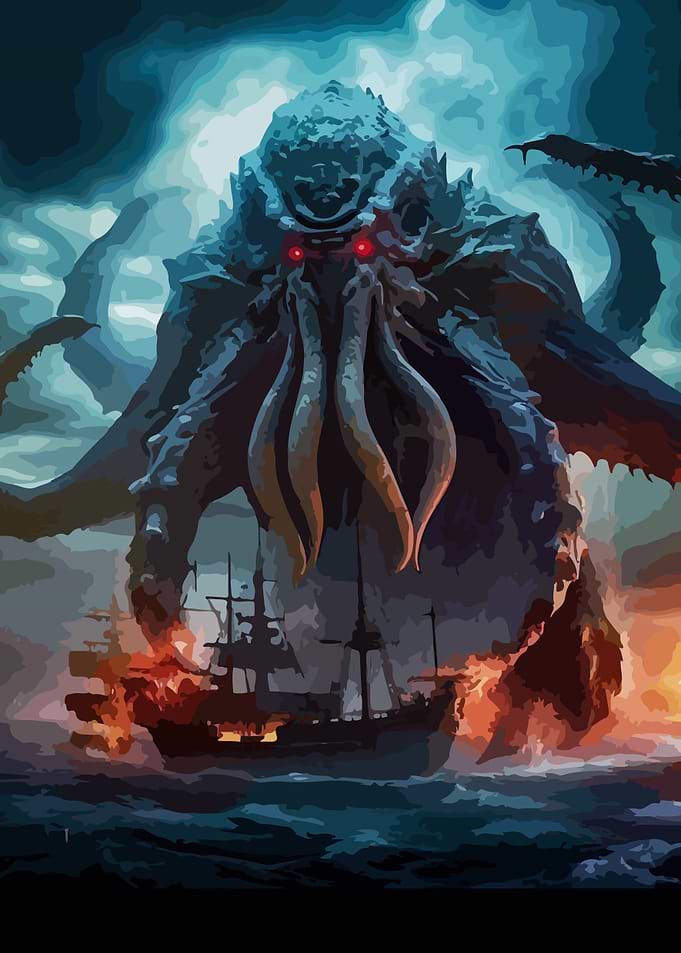 Cthulhu Sea Monster