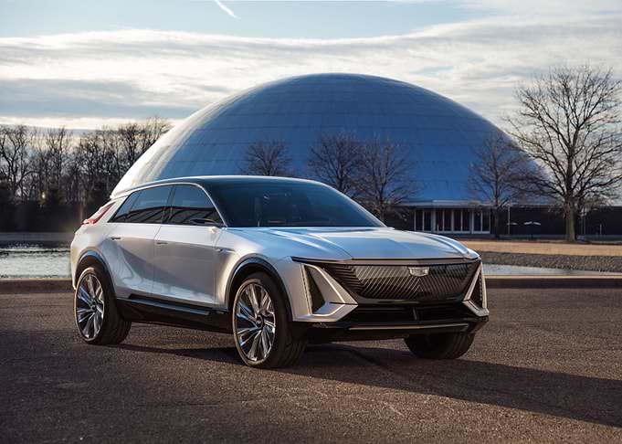 Cadillac Lyriq Electric SUV look