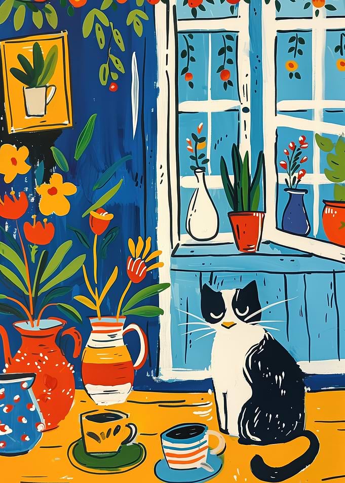 Cat by the Window