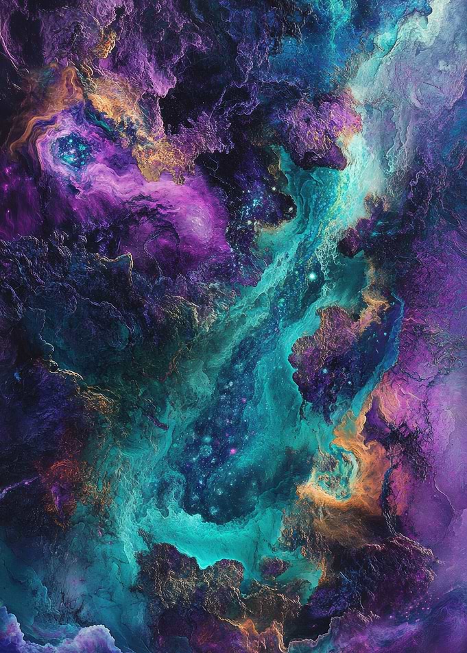 Cosmic Abstract Art