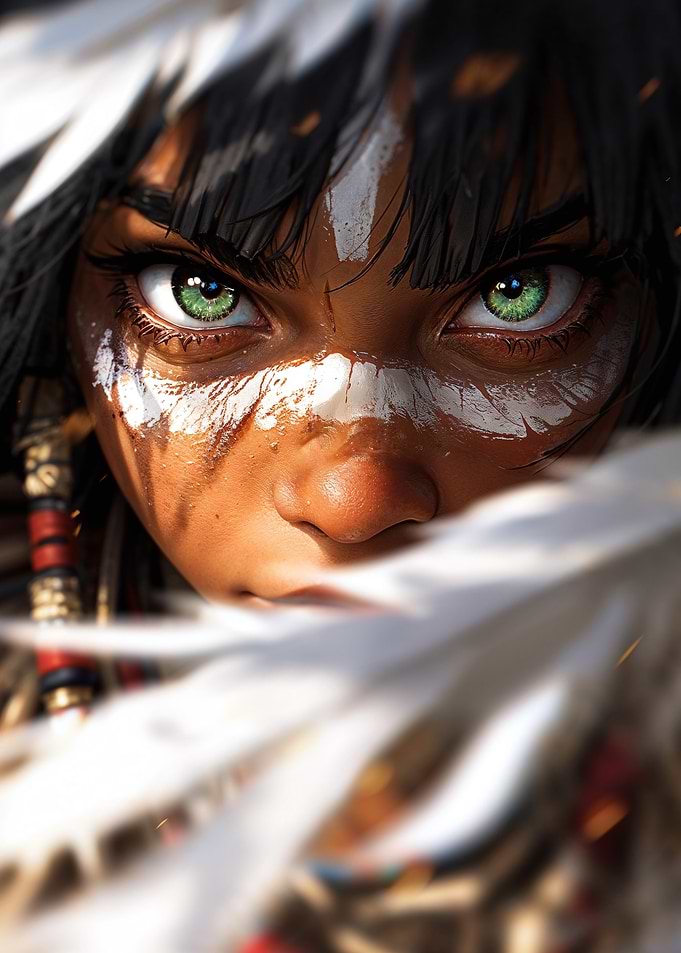 Close-up Portrait of a Woman