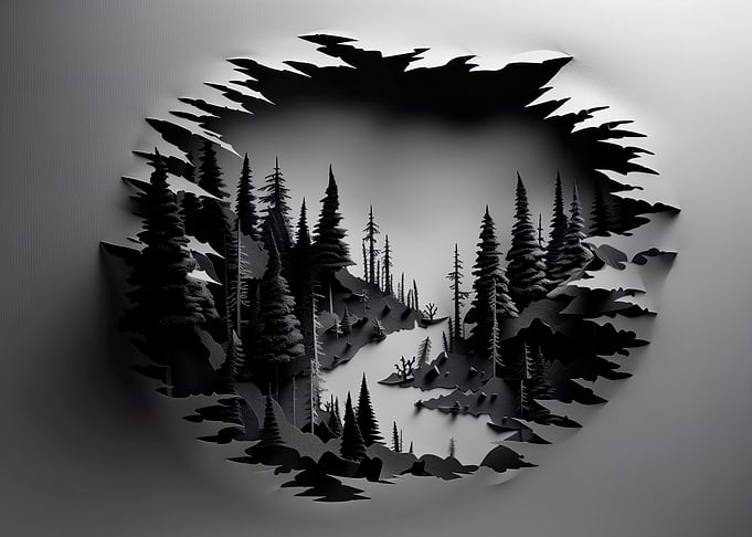 Papercut Forest