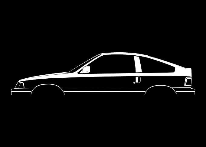CR-X (1983) Silhouette