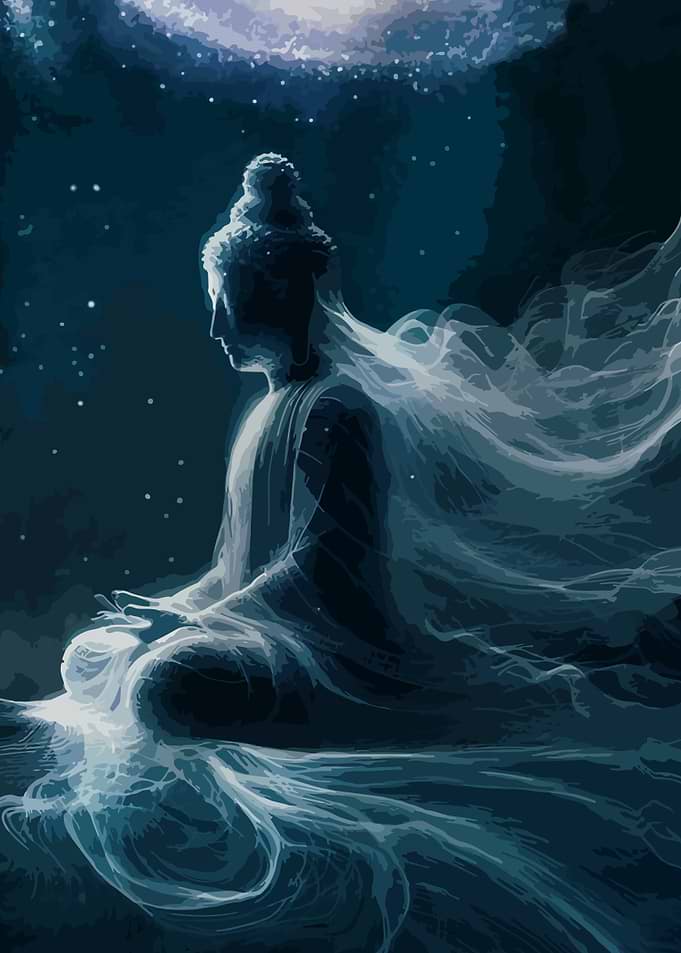 Buddha in Moonlight