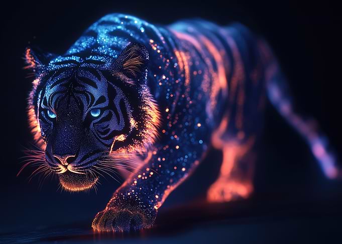 Glowing Tiger