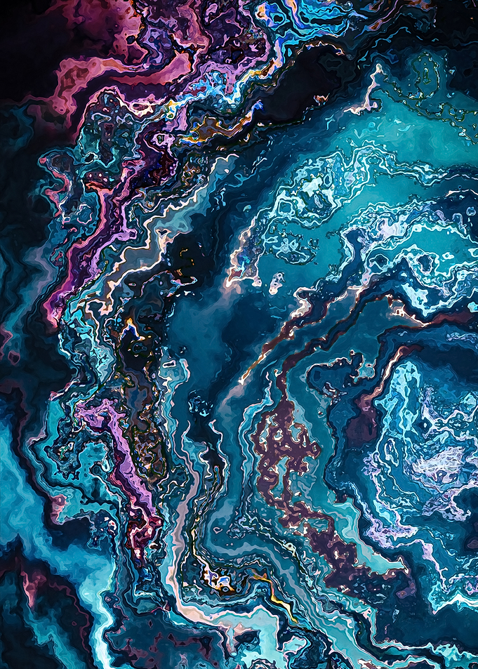 Galaxy Glass Sample