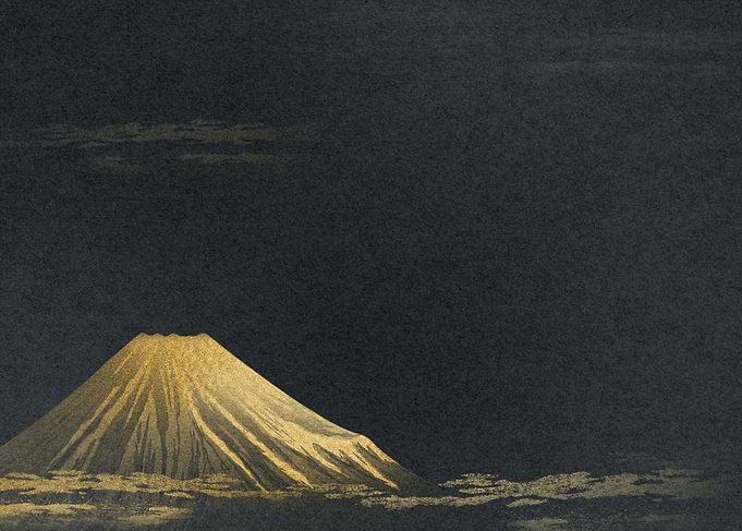 Golden Mount Fuji
