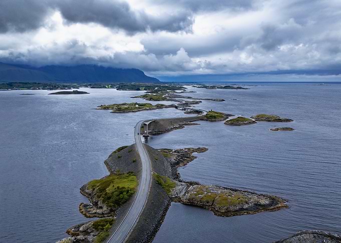 Atlantic Road Bridge Norway