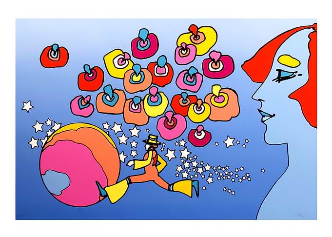 Peter Max Pop Art Print