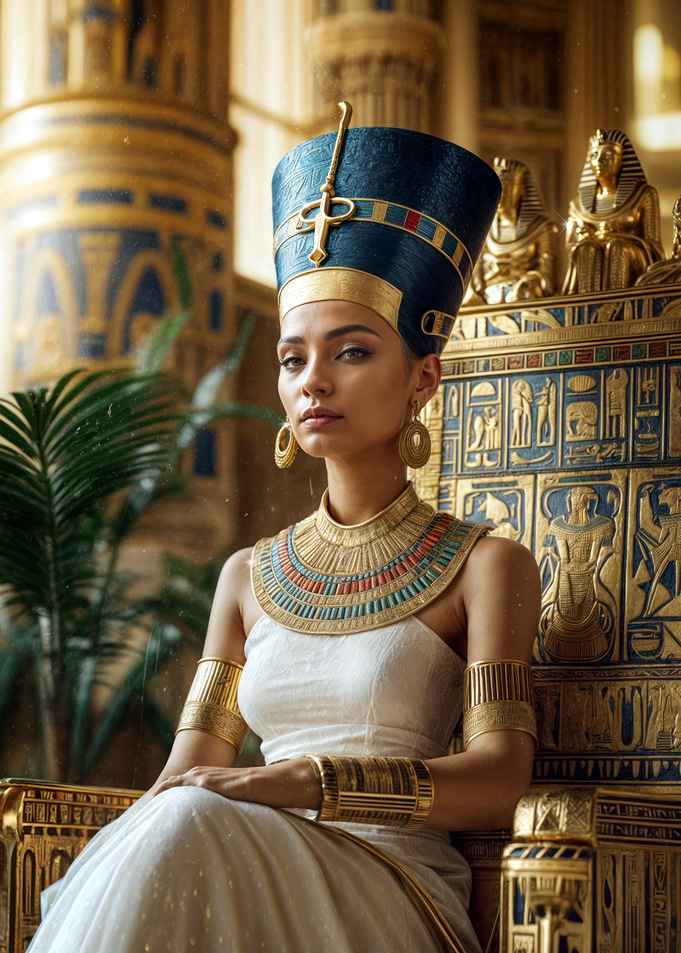 Egyptian Queen Nefertiti