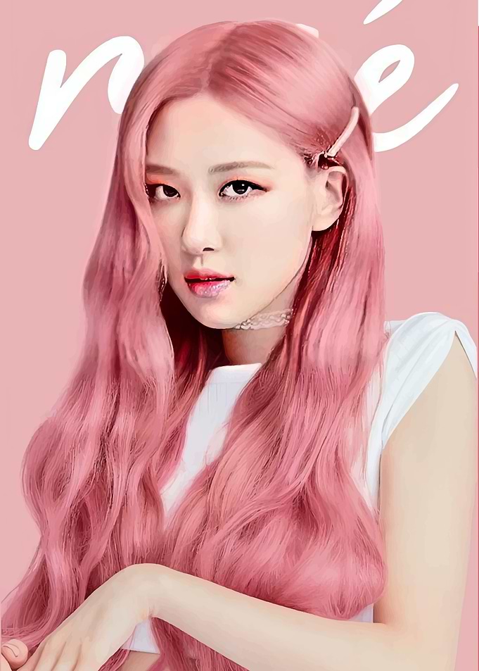 Rose Blackpink Portrait