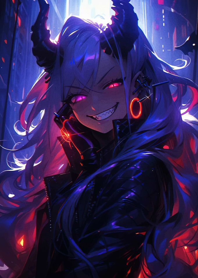 Anime Demon Girl