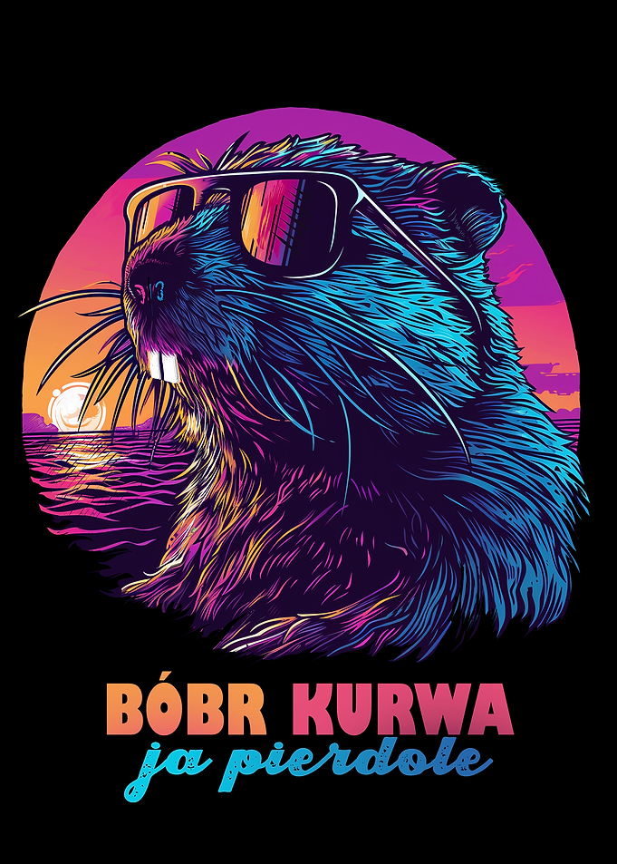 Bóbr Kurwa Ja Pierdole - Funny Beaver Meme