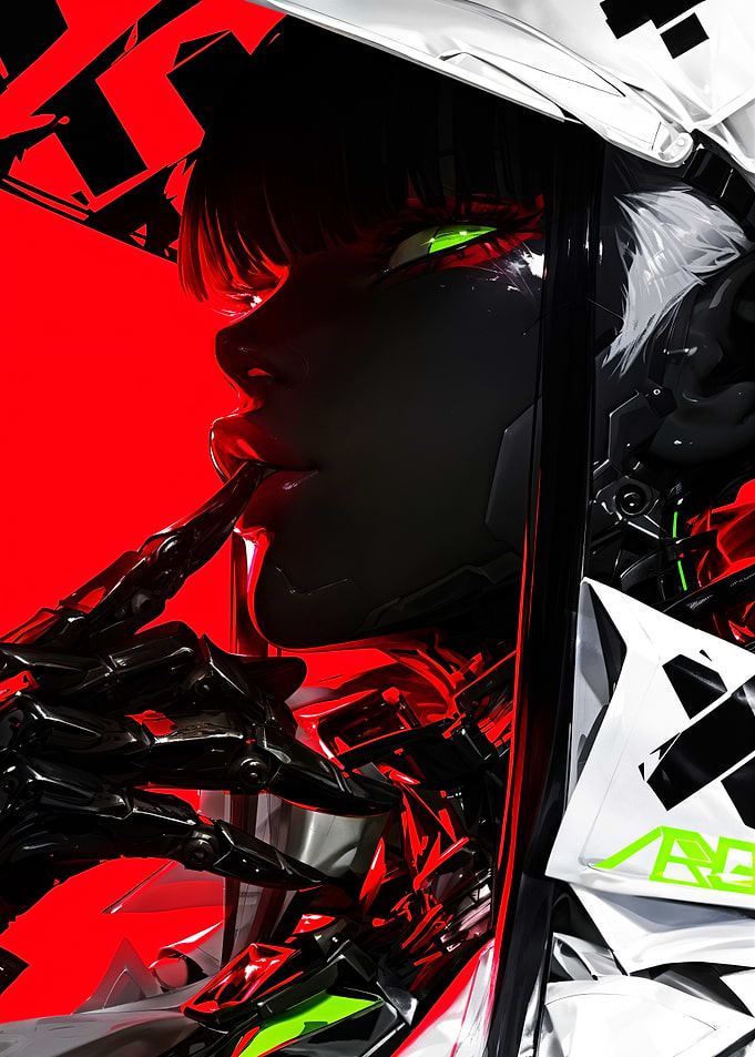 Cyberpunk Anime Girl