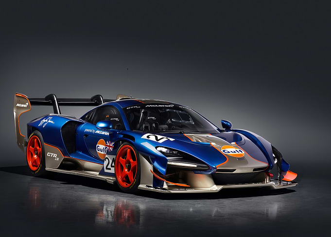 McLaren Senna GTR Gulf Livery