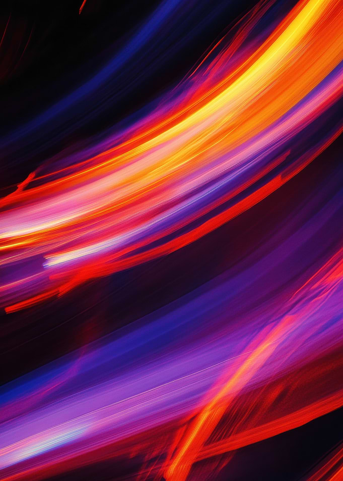 Abstract Light Trails