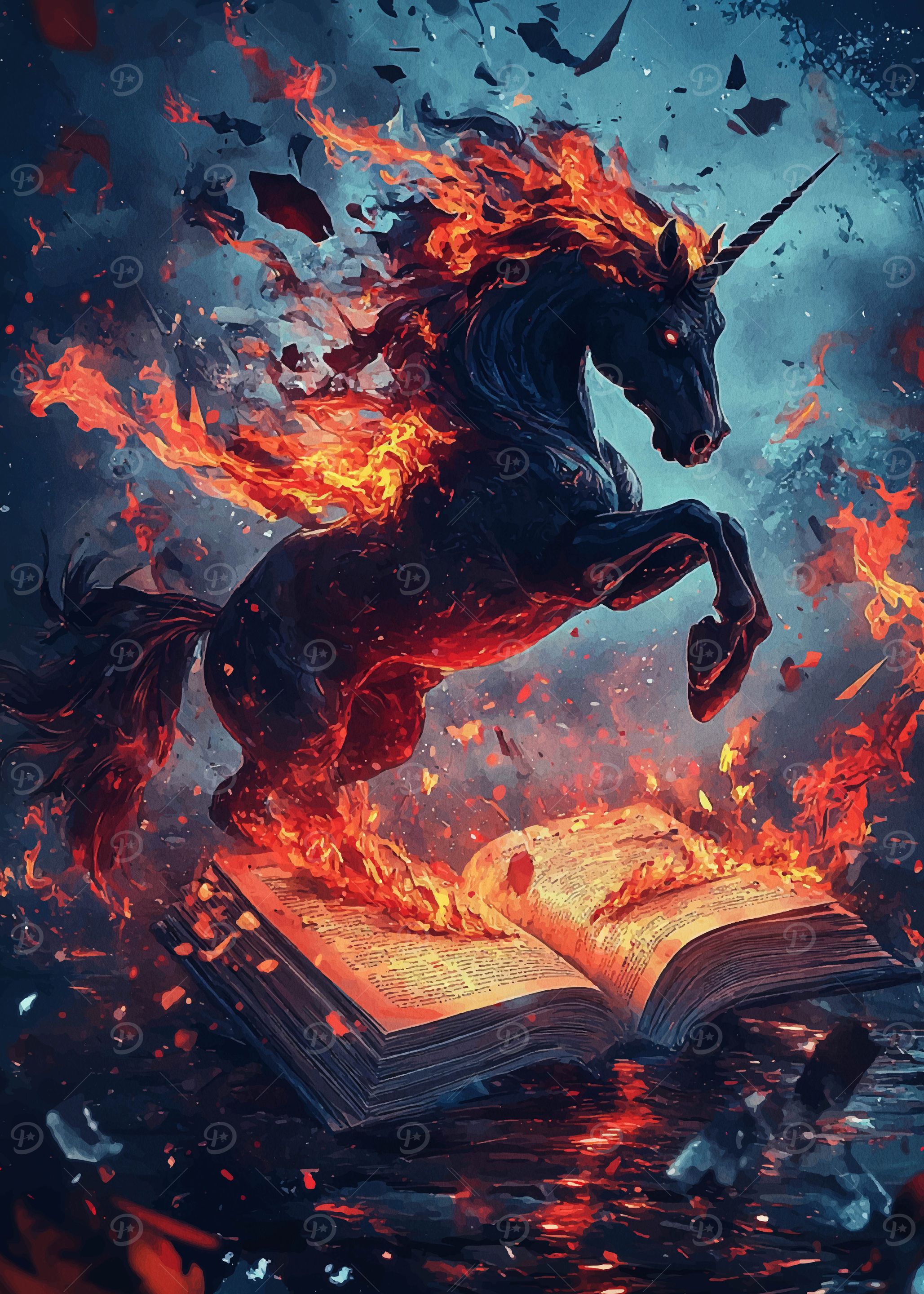 Fiery Unicorn