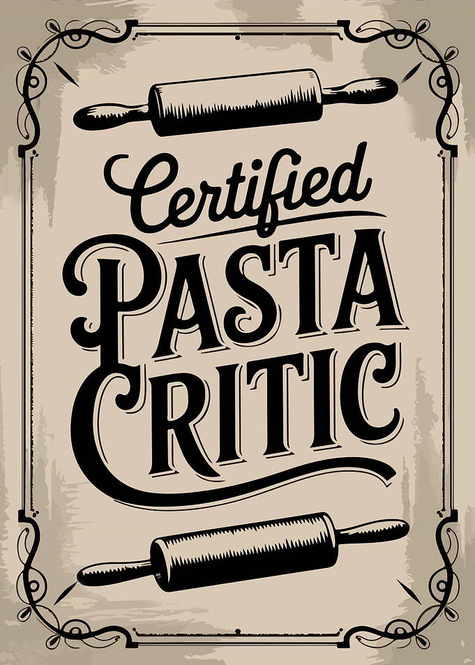 Certified Pasta Critic