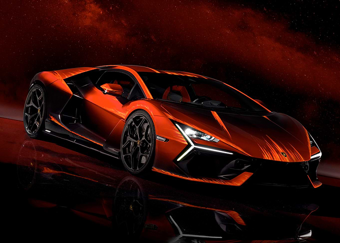 Orange Lamborghini