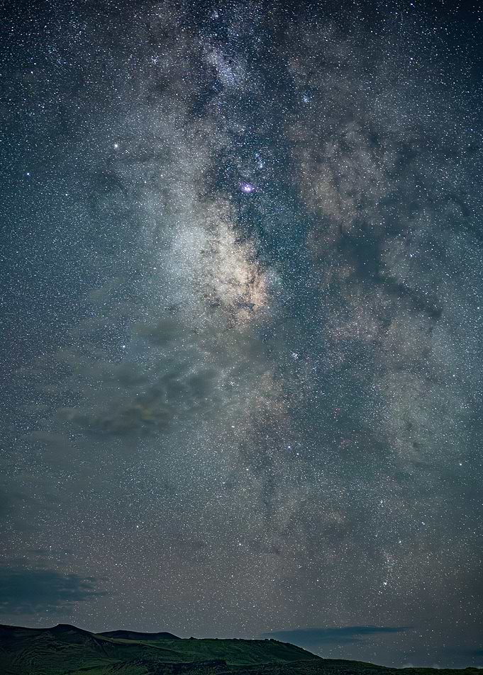 Milky Way Night Sky