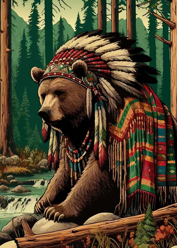 Native American Bear
