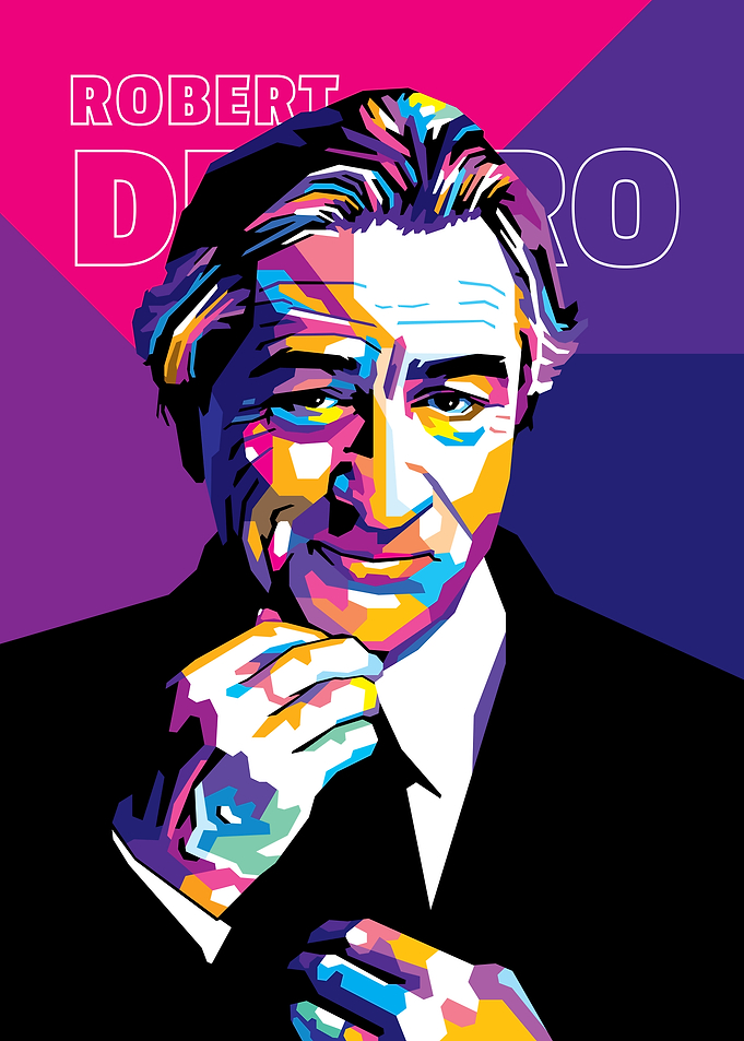 Robert De Niro in WPAP Style