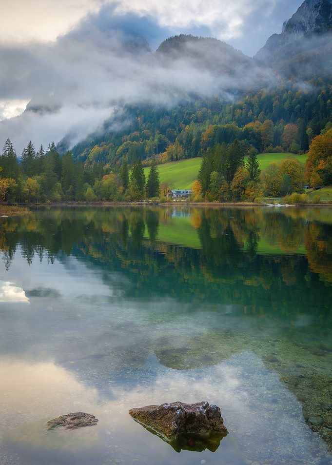 Misty Mountain Lake