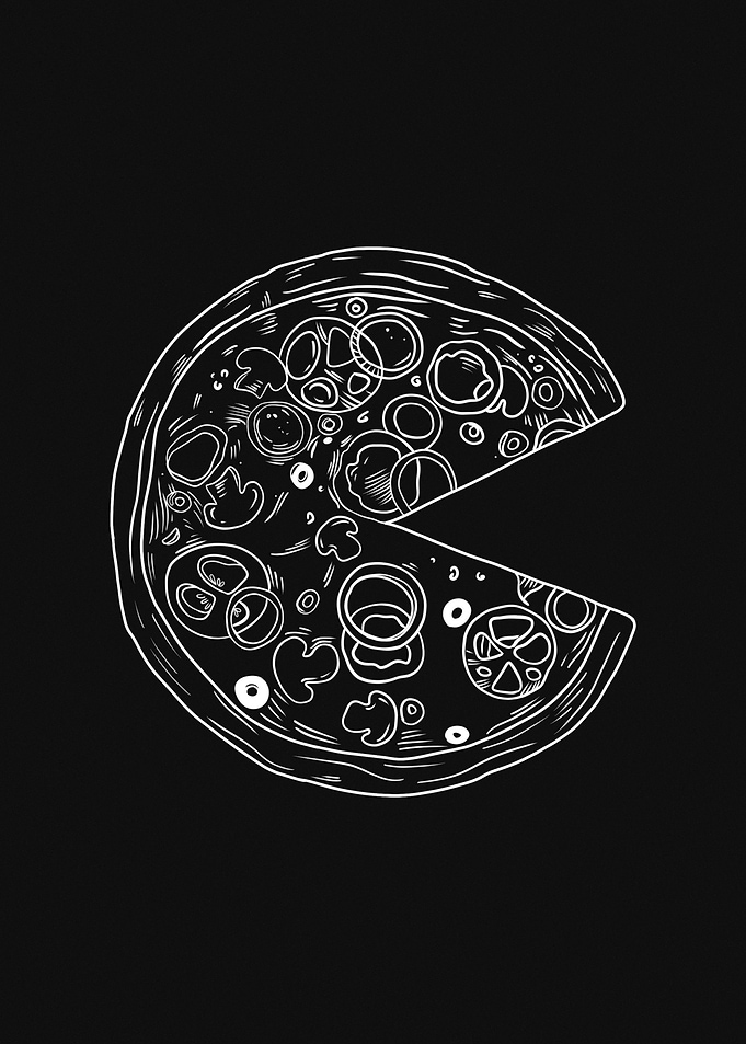 Pizza Slice Illustration