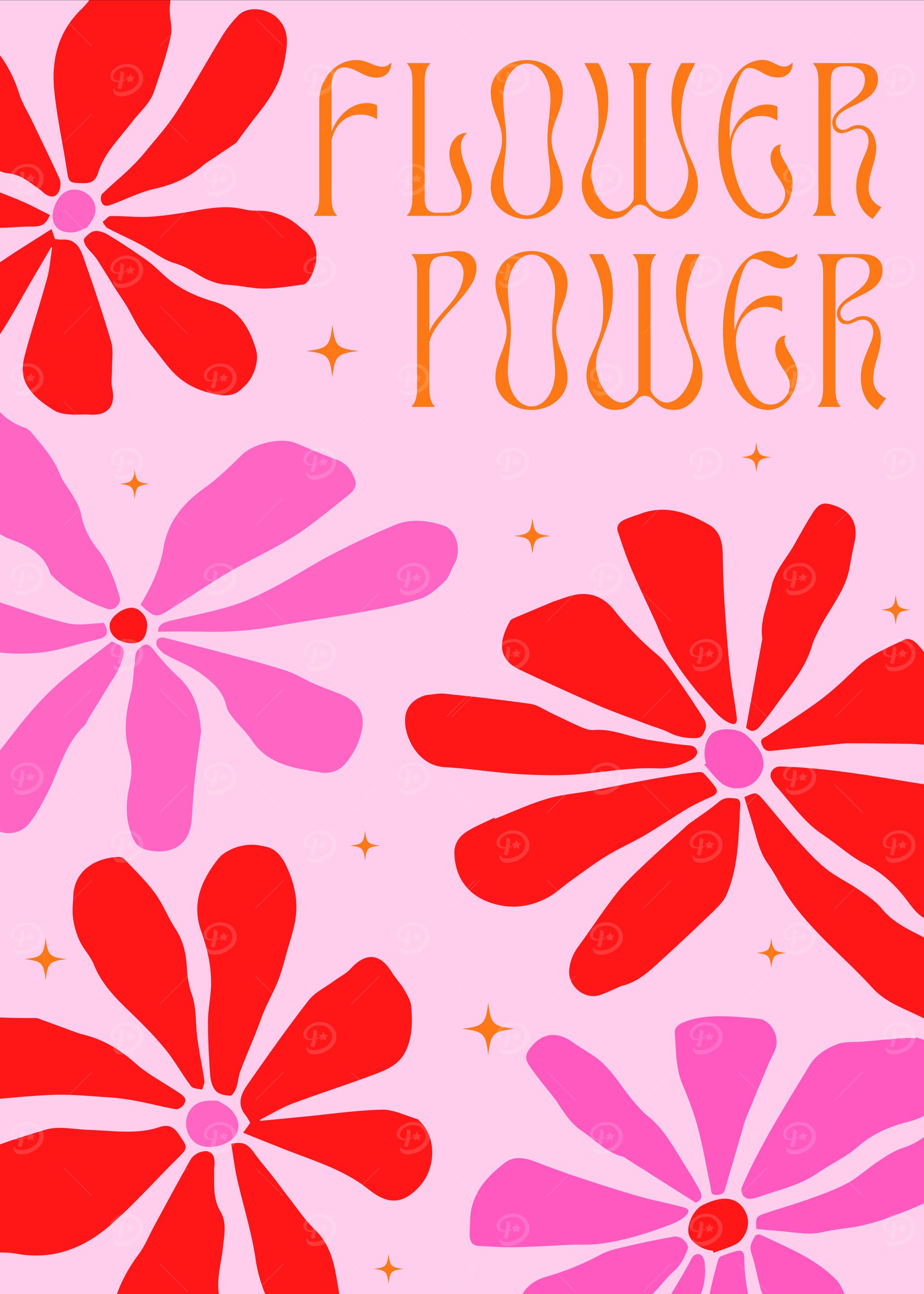 Flower Power Print