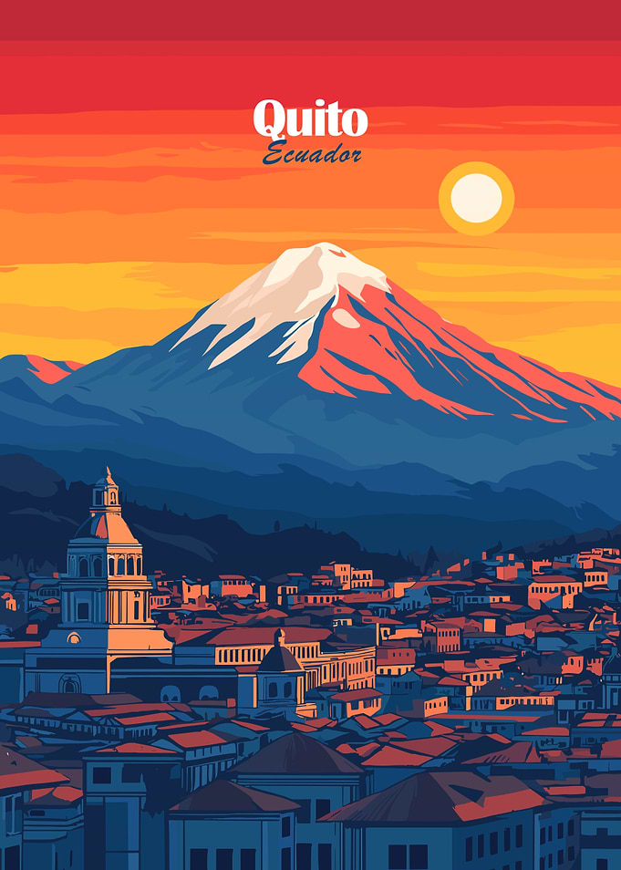 Quito, Ecuador Skyline