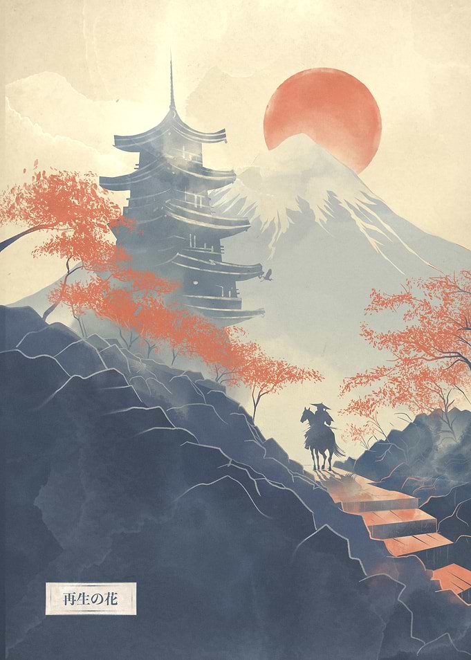 Poster Blossoms of Renewal