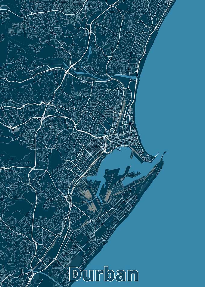 Durban City Map
